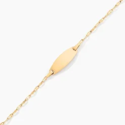 Bracelet Identitée Esmaelle Or Jaune