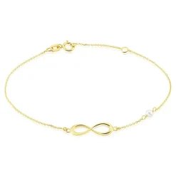 Bracelet Illenia Or Jaune Perle De Culture