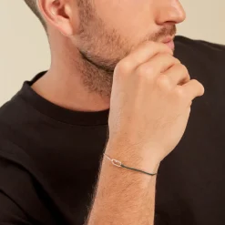 Bracelet Infini Pop Argent Blanc Oxyde De Zirconium