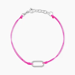 Bracelet Infini Pop Argent Blanc