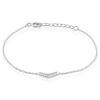 Bracelet Irina Argent Blanc Oxyde De Zirconium