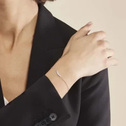 Bracelet Irina Argent Blanc Oxyde De Zirconium