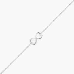 Bracelet Irmela Or Blanc Diamant