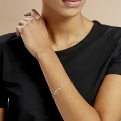 Bracelet Isabel Argent Blanc Oxyde De Zirconium