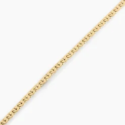 Bracelet Ivy Maille Haricot Or Jaune