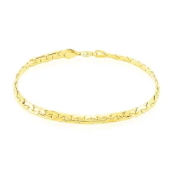 Bracelet Ivy Maille Haricot Or Jaune