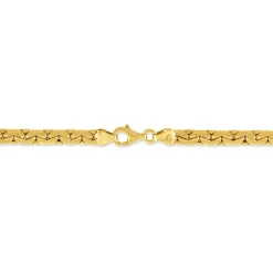 Bracelet Ivy Maille Haricot Or Jaune
