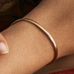 Bracelet Izaro Maille Flex Or Jaune