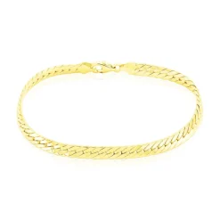 Bracelet Izel Maille Anglaise Or Jaune