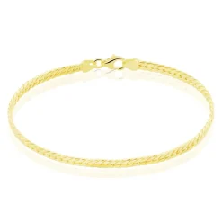 Bracelet Izel Maille Anglaise Or Jaune