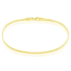 Bracelet Izel Maille Anglaise Or Jaune