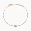 Bracelet Jannea Argent Rose Oxyde De Zirconium