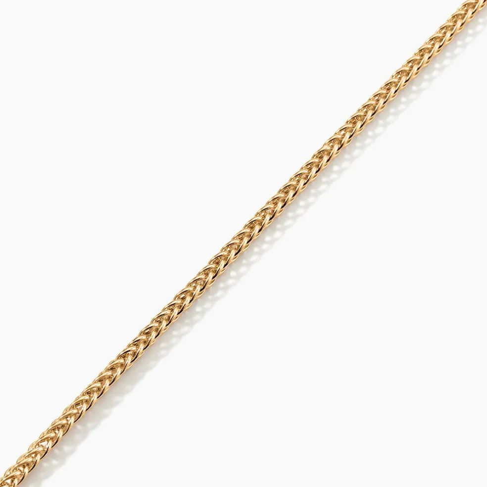 Bracelet Jany Maille Palmier Or Jaune