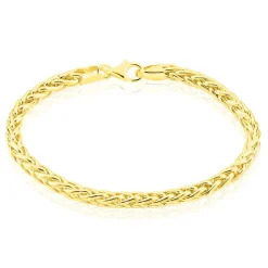 Bracelet Jany Maille Palmier Or Jaune
