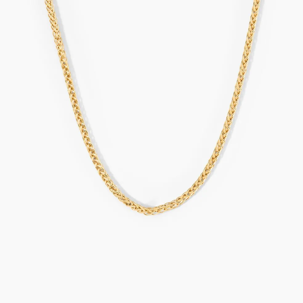 Bracelet Jany Maille Palmier Or Jaune