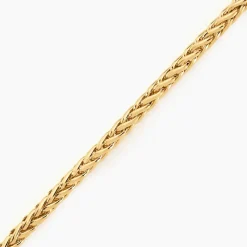 Bracelet Jany Maille Palmier Or Jaune