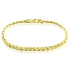 Bracelet Jayna Maille Palmier Or Jaune