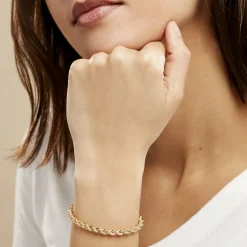 Bracelet Jerry Maille Corde Or Jaune