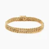 Bracelet Jimmy Maille Americaine Or Jaune