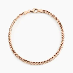 Bracelet Jolien Maille Spiga Or Rose