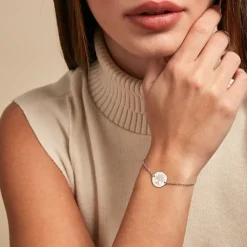 Bracelet Jollene Argent Blanc