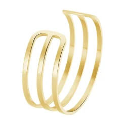 Bracelet Jonc Adel Acier Jaune