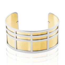 Bracelet Jonc Andria Acier Blanc