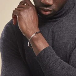 Bracelet Jonc Argent Stefaans