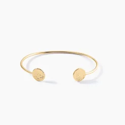 Bracelet Jonc Blanka Plaqué Or Jaune