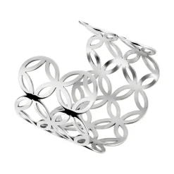 Bracelet Jonc Danyl Acier Blanc