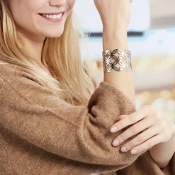 Bracelet Jonc Danyl Acier Blanc