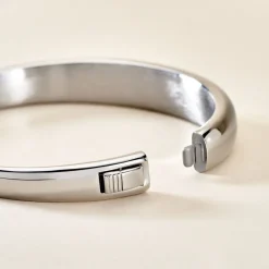 Bracelet Jonc Emilio Acier Blanc