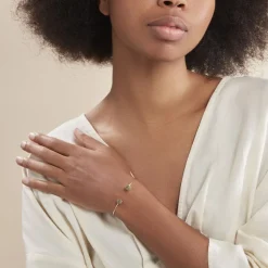 Bracelet Jonc Eryne Or Jaune