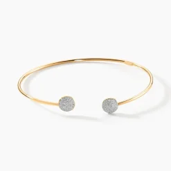 Bracelet Jonc Eryne Or Jaune