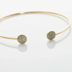 Bracelet Jonc Eryne Or Jaune