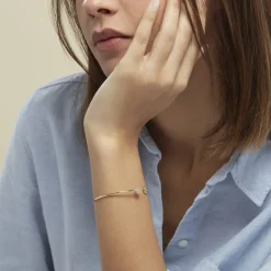 Bracelet Jonc Eryne Or Jaune