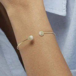 Bracelet Jonc Eryne Or Jaune