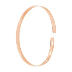 Bracelet Jonc Gravita Argent Rose