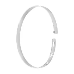 Bracelet Jonc Gravita Argent Blanc