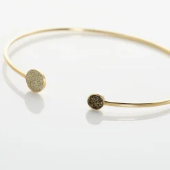 Bracelet Jonc Ileana Or Jaune