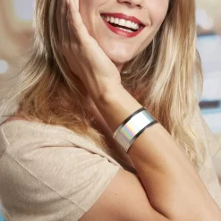 Bracelet Jonc Kayssi Acier Blanc