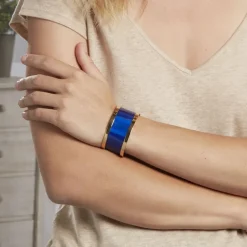 Bracelet Jonc Kayssi Acier Jaune