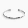 Bracelet Jonc Oscaro Argent Gris