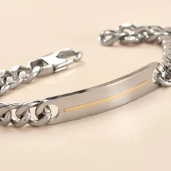 Bracelet Jourdan Acier Gris