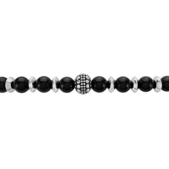 Bracelet Jourdan Acier Gris Onyx
