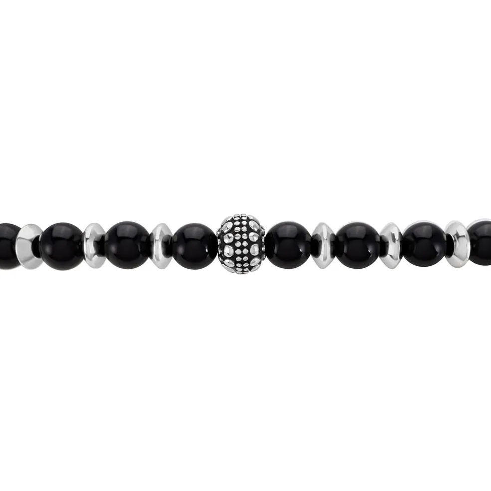 Bracelet Jourdan Acier Gris Onyx