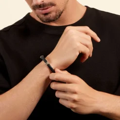 Bracelet Jourdan Acier Vis Or