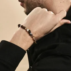 Bracelet Jourdan Boreal Argent Blanc Jade