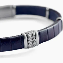 Bracelet Jourdan Colbert Cuir Marron