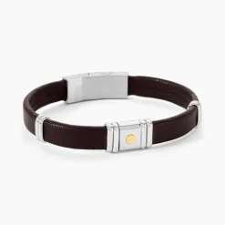 Bracelet Jourdan Cuir Marron